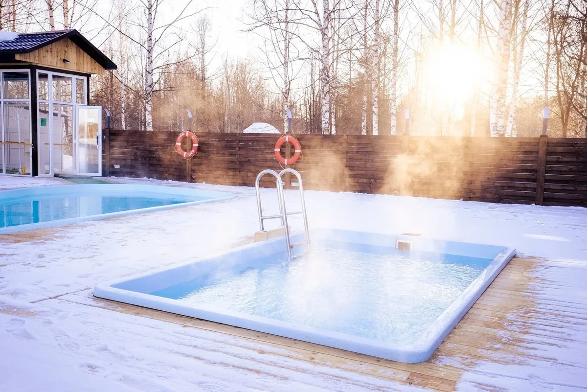 Композитный бассейн Laguna 4 — установка в Череповце