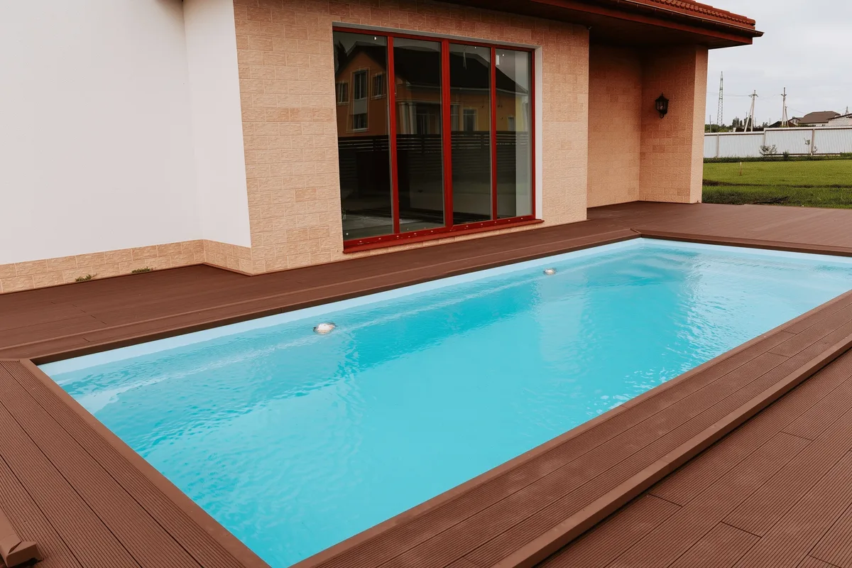 Композитный бассейн Laguna 8 — вид сверху в Череповце