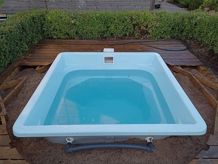 Композитная купель Laguna 2 — установка в Череповце