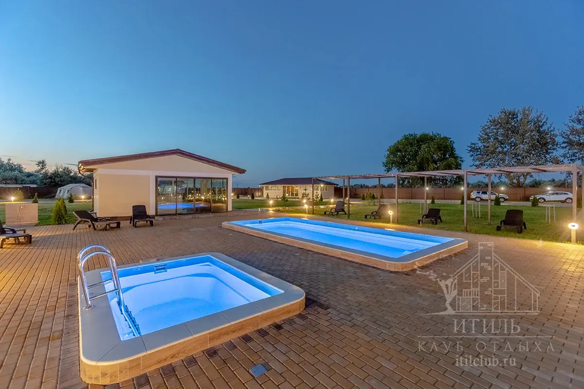 Композитная купель Laguna 3 — установка в Череповце